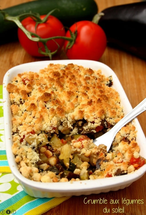 Crumble aux légumes du soleil Crumble aux légumes du soleil
